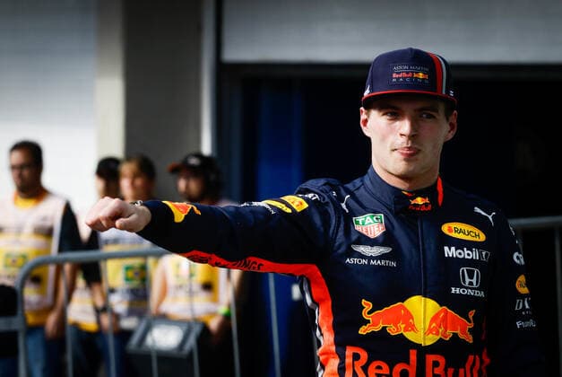 Treino classificatório GP Brasil F1 2019 SÃO PAULO, SP - 16.11.2019: TREINO CLASSIFICATÓRIO GP BRASIL F1 2019 - It will happen on Saturday (16), the qualifying training for GP Brazil Formula 1 2019, at the Interlagos racetrack, south of São Paulo. The race will take place tomorrow Sunday (17), with Mercedes driver Lewis Hamilton already champion for the sixth time. In the photo the driver, Max Verstappen of Red Bull Racing Honda, who will start in pole position, on Sunday (17). (Photo: Aloisio Mauricio Fotoarena) x1832346x  AloisioxMauricio