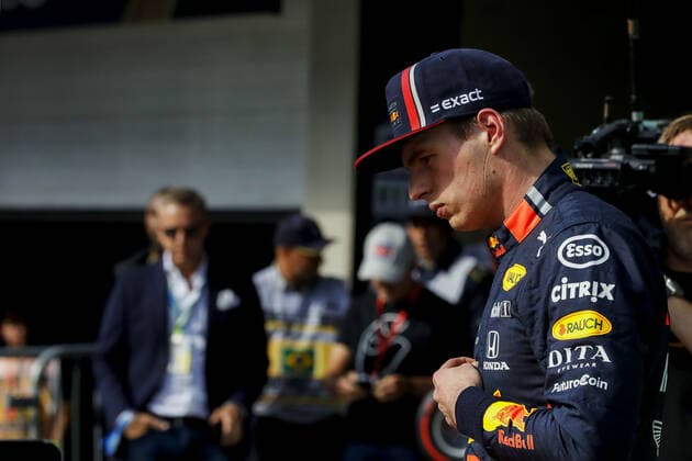 November 16, 2019, Sao Paulo, SP, Brazil: MAX VERSTAPPEN of the Red Bull Racing conquest the pole position during qualifying to Brazilian Formula 1 Grand Prix. F1 2019: Brazil Grand Prix: Qualifying - ZUMAc168 20191116_zap_c168_013 Copyright: xMarceloxChellox