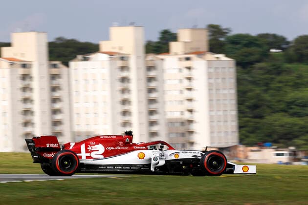Motorsports: FIA Formula One World Championship, WM, Weltmeisterschaft 2019, Grand Prix of Brazil, 7 Kimi Raikkonen (FIN, Alfa Romeo Racing), Sao Paulo Brazil