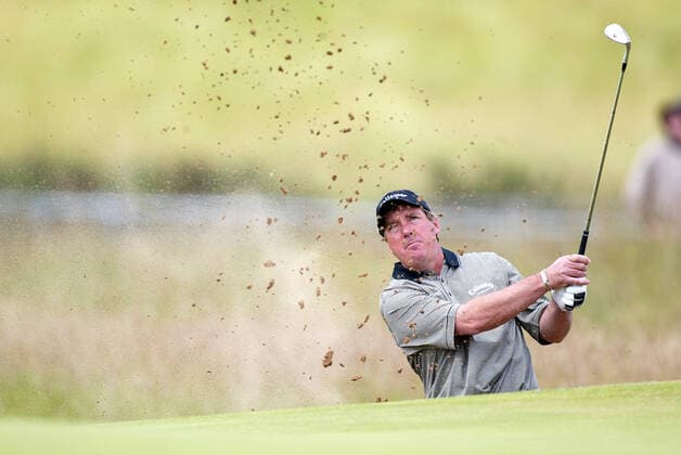 Barry Lane England The Open,Muirfield,Scotland The Open, Muirfield, Scotland 21 July 2002  Copyright: MaryxEvansxAllstarxRichardxSellers 12353796