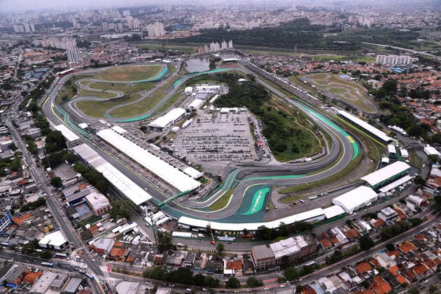 RENNSTRECKE Sao Paulo F1 GP Brazil 2019 am 16. 11. 2019 Sao Paulo