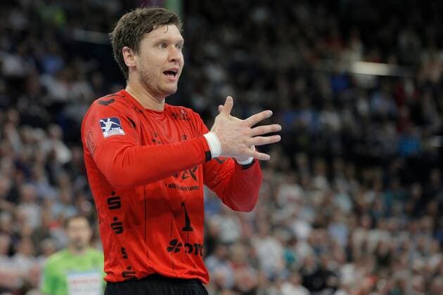 1.Handball Bundesliga THW Kiel - TSV Hannover Burgdorf, Kiel, 17.11.2019 Torwart Niklas Landin Jacobsen ( Kiel, 1 ) Copyright: xBEAUTIFULxSPORTS DRPx