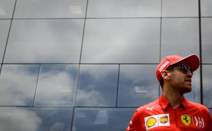 Grande Prêmio do Brasil F1 2019 SÃO PAULO, SP - 17.11.2019: GRANDE PRÊMIO DO BRASIL F1 2019 - It takes place this Sunday (17), at the Interlagos racetrack, south of the city of Sao Paulo, another Grand Prix of Brazil F1 2019. The driver Lewis Hamilton of Mercedes has already been champion of this season. In the picture Ferrari driver Sebastian Vettel. (Photo: Aloisio Mauricio Fotoarena) x1833086x  AloisioxMauricio