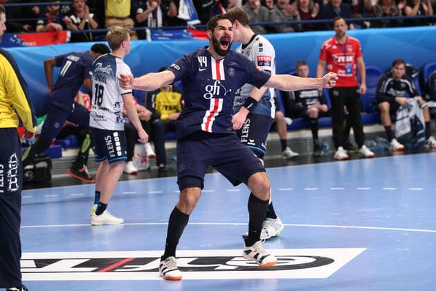 Nikola Karabatic (Paris Saint-Germain) HANDBALL : Paris Saint-Germain HB vs SG Flensburg-Handewitt - VELUX EHF Champions League - 8eme journee - 17 11 2019 KevinDomas Panoramic 