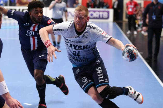 Jim Gottfridsson (SG Flensburg-Handewitt) HANDBALL : Paris Saint-Germain HB vs SG Flensburg-Handewitt - VELUX EHF Champions League - 8eme journee - 17 11 2019 KevinDomas Panoramic 