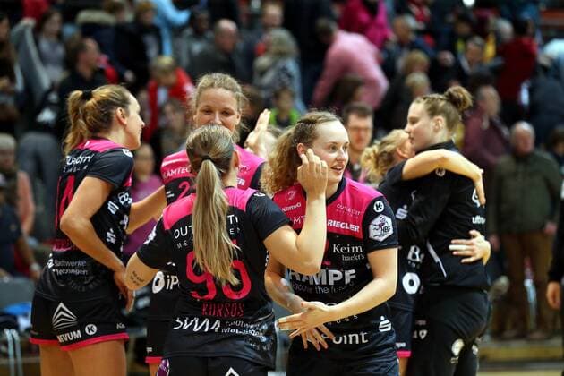 Handball TSV Bayer, Elfen Rot TSV Bayer 04 Leverkusen - TusSies Metzingen Leverkusen Copyright: xMiseriusx Eibner-Pressefotox EP_mis