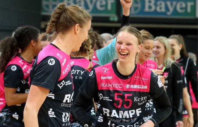 Handball TSV Bayer, Elfen Rot Tamara Haggerty 55 TSV Bayer 04 Leverkusen - TusSies Metzingen Leverkusen Copyright: xMiseriusx Eibner-Pressefotox EP_mis