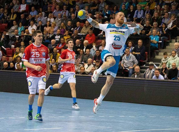 TVB Stuttgart 25 Patrick Zieker TVBStuttgart vs. BergischerHC, Handball, 1.Bundesliga, 2019 2020 17.11.2019 Stuttgart Copyright: xEibner-Pressefoto RogerxBuerkex EP_RBE