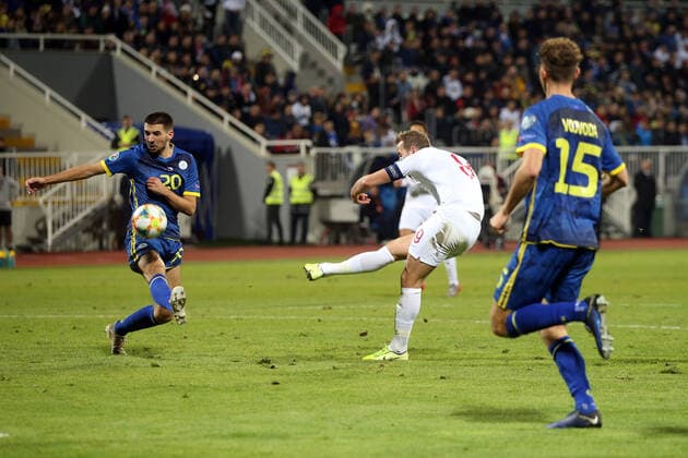 Kosovo v England UEFA EURO, EM, Europameisterschaft,Fussball 2020 Qualifiers Harry Kane of England during the UEFA Euro 2020 Qualifiers match at Fadil Vokrri Stadium, Prishtina Content Not Available For UK Newspapers Copyright: xPaulxChestertonx FIL-13875-0253