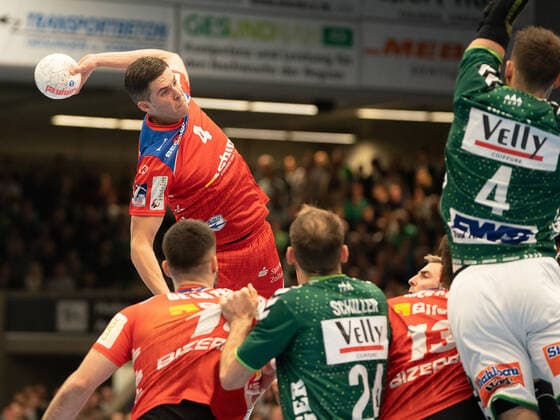 Vladan Lipovina (HBW Balingen-Weilstetten 04), Frisch Auf Göppingen vs. HBW Balingen-Weilstetten, 1. Bundesliga, Handball, Herren, 17.11.2019 Frisch Auf Göppingen vs. HBW Balingen-Weilstetten, 1. Bundesliga, Handball, Herren, 17.11.2019 Göppingen Copyright: xEibner-Pressefotox EP_mst