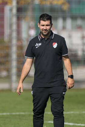 Fußball, Regionalliga Bayern, SV Türkgücü München - TSV Rain Lech Im Bild Co-Trainer des SV Türkgücü München Alper KAYABUNAR. Heimstetten Sportpark Heimstetten Bayern Deutschland Copyright: Passion2Press MarkusxFischerx