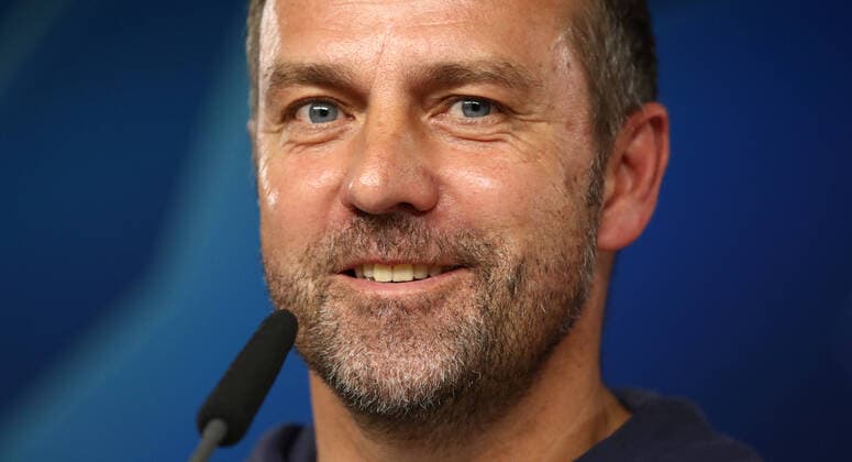 FC Bayern München Trainer Hans-Dieter Flick während einer Pressekonferenz am 05.11.2019 im Presseraum des FC Bayern München an der Säbenerstrasse. FC Bayern München Trainer Hans-Dieter Flick während einer Pressekonferenz am 05.11.2019 im Presseraum des FC Bayern München an der Säbenerstrasse.