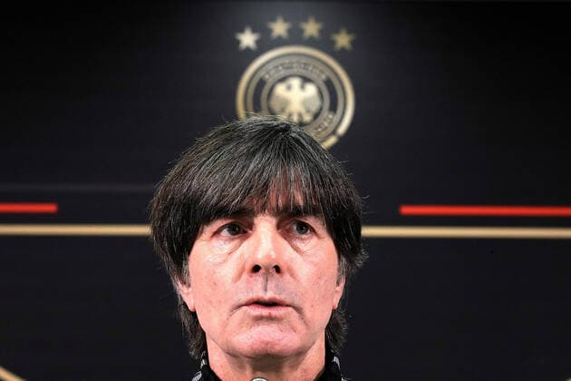 Sport Bilder des Tages DFB-Pressekonferenz zum Qualifikationsspiel gegen Nordirland 18.11.2019, Commerzbank Arena, Frankfurt, DFB-Pressekonferenz zum Qualifikationsspiel gegen Nordirland , im Bild DFB-Pressekonferenz zum Qualifikationsspiel gegen Nordirland Trainer Joachim Löw (Deutschland)