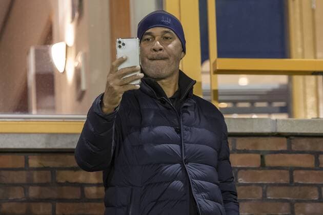 Sport Bilder des Tages s GRAVENZANDE, 19-11-2019 , Sportpark Juliana stadium , Friendly match Netherlands O19 vs Mexico O19, season 2019 2020. Ruud Gullit during the match Oranje O19 vs Mexico O19 OranjeO19 - MexicoO19 (friendly)  x5315729x Copyright: