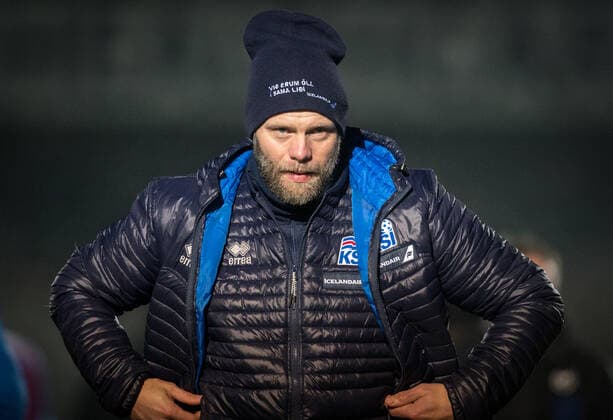 Iceland U21, U 21 assistant manager EiÃ°ur GuÃ°johnsen (Eidur Gudjohnsen) during the international match, Länderspiel, Nationalmannschaft between England U20 and Iceland U21 at Adams Park, High Wycombe, England on 19 November 2019. Copyright: xAndyxRowlandx PMI-3208-0018