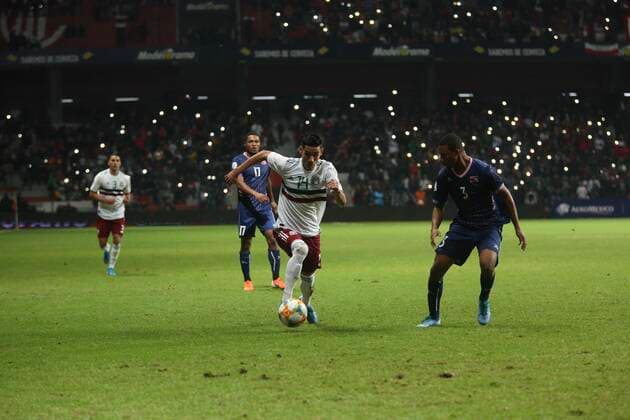 November 19, 2019: EUM20191119DEP13.JPG.TOLUCA, Mex. SoccerFutbol-Seleccion Mexicana.- 19 de noviembre de 2019. Aspectos del partido entre la Seleccion mexicana y la de Bermudas en el Estadio Nemesio Diez, correspondiente a la Liga de Naciones de la Concacaf, que termino 2-1 a favor del Tri. Foto: Agencia EL UNIVERSALEELG Latin News: November 19, 2019  - ZUMAu78_ 20191119_zaf_u78_098 Copyright: xElxUniversalx