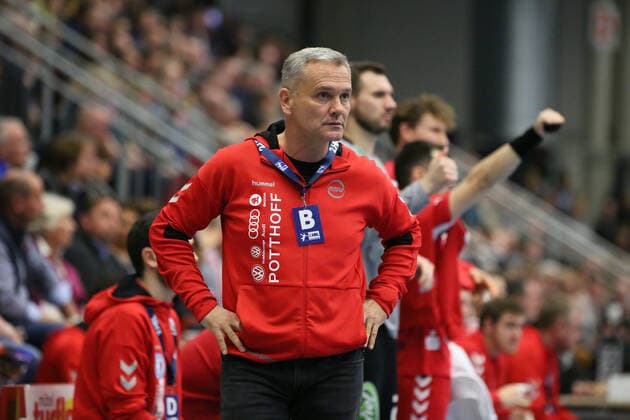 Kay Rothenpieler (Trainer ASV Hamm-Westfalen) GER, Handball, 2. Bundesliga, ASV Hamm-Westfalen gegen HSG Krefeld, 20.11.2019 Hamm Copyright: xEibner-Pressefotox xJanxStrohdiekx EP_JSK