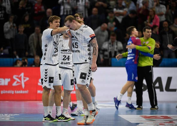 Frust beim THW Kiel, Handball, Männer, THW Kiel vs HC Motor Saporischja (Zaporozhye), Champions-League, 9. Spieltag, Gruppenphase, 20.11.19 Kiel Sparkassen-Arena Schleswig-Holstein Germany