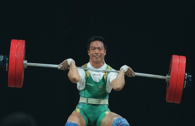 Olympic Weightlifting. Atlanta 1996. 01 August 1996  Copyright: MaryxEvansxAllstarxPaulxMcFegan 12415964