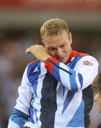 Chris Hoy Great Britain London 2012 Olympic Games, Olympische Spiele, Olympia, OS Cycling, Mens Keirin Stratford, London, England 07 August 2012  Copyright: MaryxEvansxAllstarxPaulxMcFegan 12422858