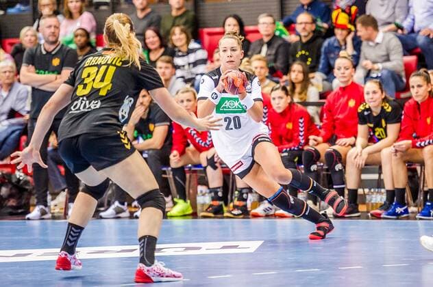 Emily Boelk (DEUTSCHLAND 20) Deutschland - Montenegro Laenderspiel Vorbereitungsspiel SCHARRena Stuttgart Baden-Wuerttemberg Deutschland Stuttgart. 21.11.19 Handball Länderspiel , Stuttgart Baden Wuerttemberg Deutschland