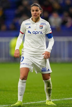 LYON, FRANCE - NOVEMBER 16: Dzsenifer Marozsan of Olympique Lyonnais during the Division 1 Feminine football match between Olympique Lyonnais and Paris St. Germain at Groupama Stadium on November 16, 2019 in Lyon, France (Photo by Daniela Porcelli SPP) Olympique Lyonnais vs Paris St. Germain - Division 1 Feminine 