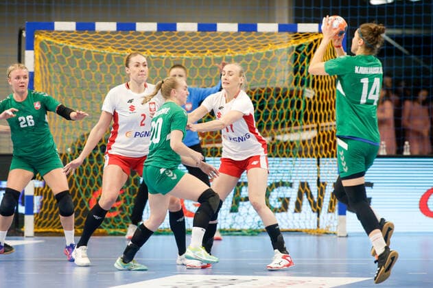 2019.11.22 Lublin Pilka reczna Turniej 450 lecia Unii Lubelskiej Polska - Litwa N z Aleksandra Zimny Greta Rinkeviciute Patrycja Swierzewska Greta Kavaliauskaite Foto Wojciech Szubartowski PressFocus 2019.11.22 Handball Poland - Lithuania Aleksandra Zimny Greta Rinkeviciute Patrycja Swierzewska Greta Kavaliauskaite Credit: Wojciech Szubartowski Pressfocus NEWSPIX.PL --- Newspix.pl  20191122PF_WS054