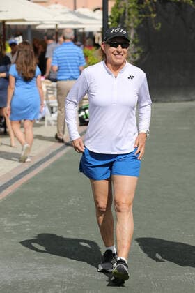 BOCA RATON, FL - NOVEMBER 22: Martina Navratilova playing Tennis at The Boca Raton Resort Tennis Center for the 29th Annual Chris Evert Raymond James Pro-Celebrity Tennis Classic, on November 22, 2019 in Boca Raton, Florida...People: Martina Navratilova 29th Annual Chris Evert Raymond James Pro-Celebrity Tennis Classic - ZUMAs214 95162378st Copyright: xSMGx