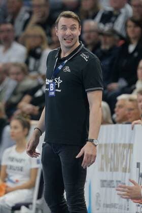 1.Handball Bundesliga THW Kiel - SC DHfK Leipzig, Kiel, 24.11.2019 Trainer Filip Jicha ( Kiel ) Copyright: xBEAUTIFULxSPORTS DRPx