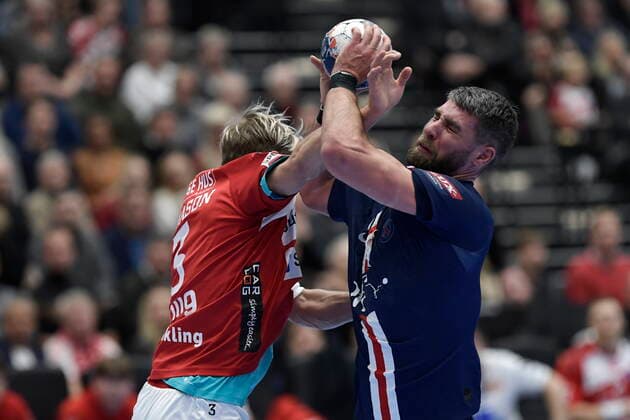 CL herrehaandbold: Aalborg Handbold - Paris Saint-Germain i Jutlander Bank Arena i Aalborg soendag den 24. november 2019. , Aalborg Denmark Copyright: RenexSchützex cop106 spdk20191124-170959-L