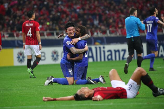 Sport Bilder des Tages Al Hilal team group, Mannschaftsbild, Totale NOVEMBER 24, 2019 - Football Soccer : AFC Champions League 2019 Final match 2nd reg between Urawa Reds 0-2 Al-Hilal at Saitama Stadium 2002, Saitama, Japan. Noxthirdxpartyxsales  (117231059)