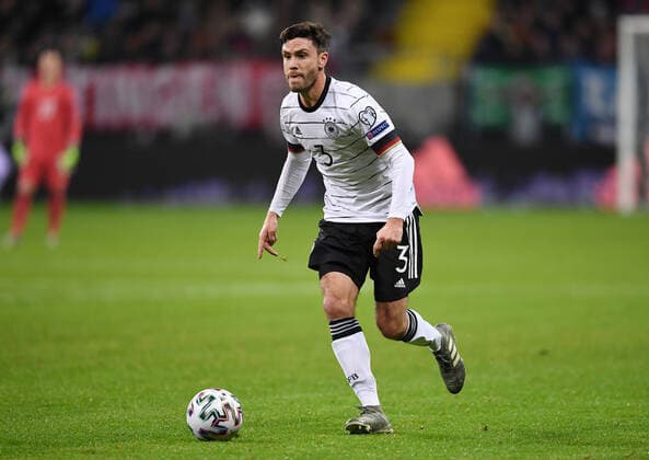 Fussball International EM 2020 Qualifikation Gruppe C in Frankfurt Deutschland - Nordirland 19.11.2019 Jonas Hector (Deutschland) am Ball