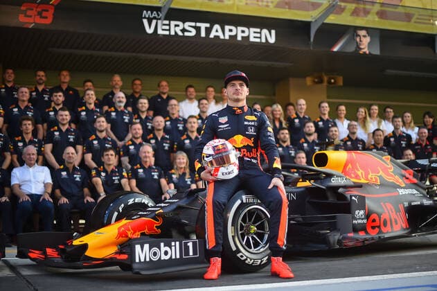 28.11.2019, xekx, Motorsport FIA, Formel 1 Großer Preis von Abu Dhabi - 2019 emspor, Max Verstappen (Aston Martin Red Bull Racing) (DFL DFB REGULATIONS PROHIBIT ANY USE OF PHOTOGRAPHS as IMAGE SEQUENCES and or QUASI-VIDEO) Abu Dhabi