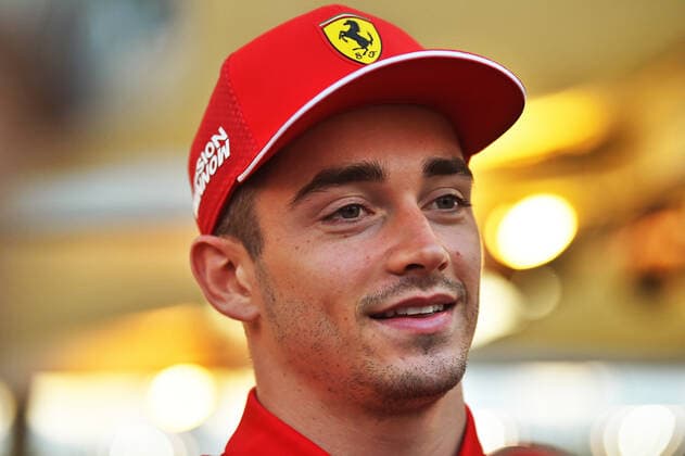 28.11.2019, xekx, Motorsport FIA, Formel 1 Großer Preis von Abu Dhabi - 2019 emspor, Charles Leclerc (Ferrari) (DFL DFB REGULATIONS PROHIBIT ANY USE OF PHOTOGRAPHS as IMAGE SEQUENCES and or QUASI-VIDEO) Abu Dhabi