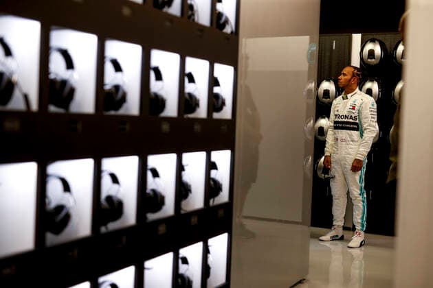 Motorsports: FIA Formula One World Championship, WM, Weltmeisterschaft 2019, Grand Prix of Abu Dhabi, 44 Lewis Hamilton (GBR, Mercedes AMG Petronas Motorsport), Abu Dhabi United Arab Emirates