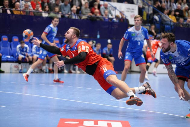 Marcel Niemeyer (HBW Balingen-Weilstetten 3) GER, Handball, 1. Bundesliga, TBV Lemgo Lippe gegen HBW Balingen-Weilstetten, 28.11.2019 Lemgo Copyright: xStrohdiekx Eibner-Pressefotox EP_jsk