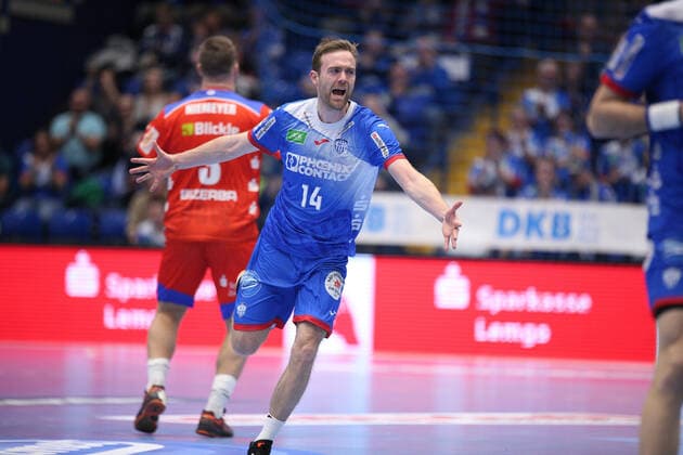 Bobby Schagen (TBV Lemgo Lippe 14) GER, Handball, 1. Bundesliga, TBV Lemgo Lippe gegen HBW Balingen-Weilstetten, 28.11.2019 Lemgo Copyright: xStrohdiekx Eibner-Pressefotox EP_jsk