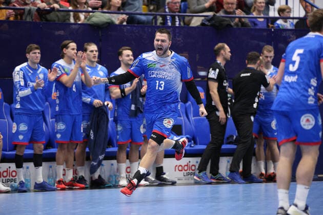 Christoph Theuerkauf (TBV Lemgo Lippe 13) GER, Handball, 1. Bundesliga, TBV Lemgo Lippe gegen HBW Balingen-Weilstetten, 28.11.2019 Lemgo Copyright: xStrohdiekx Eibner-Pressefotox EP_jsk