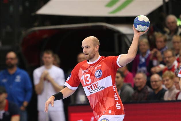 SG Flensburg-Handewitt vs Bergischer HC, LIQUI-MOLY Handball Bundesliga, 28.11.19; Flensburg Kristian Nippes (Bergischer HC, 13) Copyright: xBEAUTIFULxSPORTS MarioxM.xKobergx