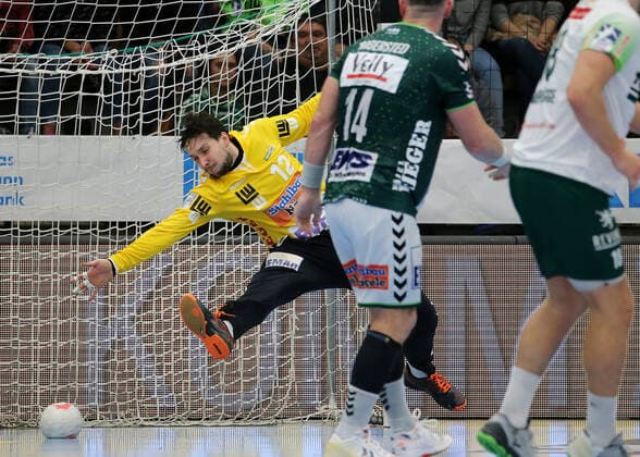 BAU 28.11.2019 Göppingen Handball Frisch Auf Göppingen vs. HSG Wetzlar, Daniel Rebmann (Göppingen)