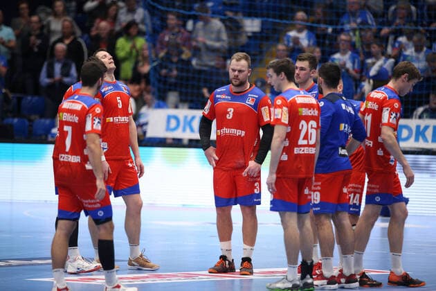 Enttaeuschung bei HBW Balingen-Weilstetten GER, Handball, 1. Bundesliga, TBV Lemgo Lippe gegen HBW Balingen-Weilstetten, 28.11.2019 Lemgo Copyright: xStrohdiekx Eibner-Pressefotox EP_jsk