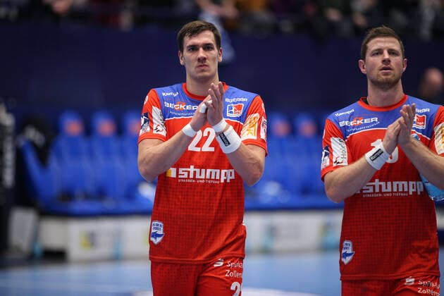Jona Schoch (HBW Balingen-Weilstetten 22) GER, Handball, 1. Bundesliga, TBV Lemgo Lippe gegen HBW Balingen-Weilstetten, 28.11.2019 Lemgo Copyright: xStrohdiekx Eibner-Pressefotox EP_jsk