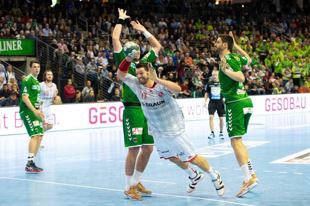 Felix Danner - MT Melsungen, Fuechse Berlin vs MT Melsungen, 28.11.19, GER, Berlin, 28.11.19, HBL, Fuechse Berlin vs MT Melsungen, Berlin Copyright: xUwexKoch xEibner-Pressefotox EP_ukh