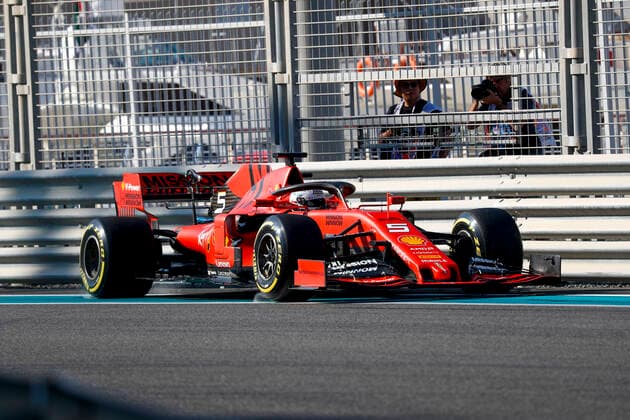 Motorsports: FIA Formula One World Championship, WM, Weltmeisterschaft 2019, Grand Prix of Abu Dhabi, 5 Sebastian Vettel (GER, Scuderia Ferrari Mission Winnow), Abu Dhabi United Arab Emirates