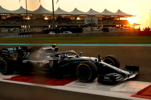 Motorsports: FIA Formula One World Championship, WM, Weltmeisterschaft 2019, Grand Prix of Abu Dhabi, 77 Valtteri Bottas (FIN, Mercedes AMG Petronas Motorsport), Abu Dhabi United Arab Emirates