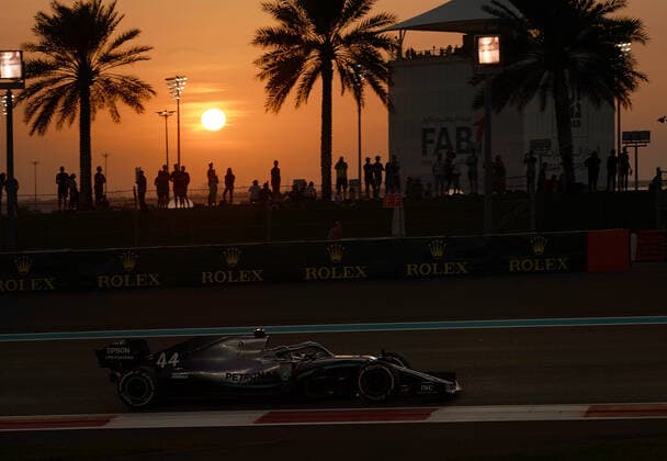 FORMULA 1 ETIHAD AIRWAYS ABU DHABI GRAND PRIX 2019 29.11.2019, Yas Marina Circuit, Abu Dhabi, FORMULA 1 ETIHAD AIRWAYS ABU DHABI GRAND PRIX 2019 , im Bild Lewis Hamilton (GB 44), Mercedes-AMG Petronas Motorsport