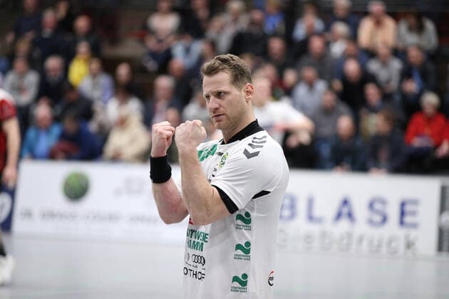 Merten Krings (ASV Hamm-Westfalen 24) GER, Handball, 2. Bundesliga, TuS N-Luebbecke gegen ASV Hamm-Westfalen, 29.11.2019 Luebbecke Copyright: xStrohdiekx Eibner-Pressefotox EP_jsk