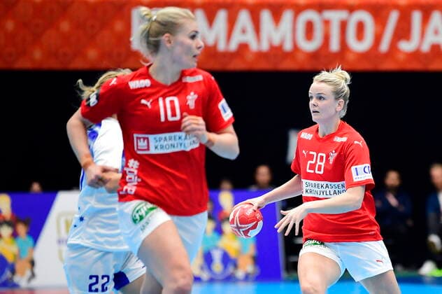 Danmark moeder Australien, i den indledende runde i Gruppe B, under Kvindernes Haandbold VM i Kumamoto Prefectural Gymnasium i Japan, loerdag den 30. november 2019.. , Kumamoto Copyright: BoxAmstrupx cop222 spdk20191130-123633-L