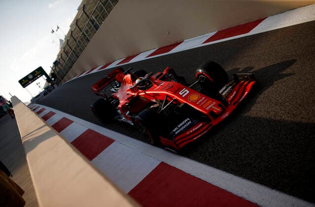 Motorsports: FIA Formula One World Championship, WM, Weltmeisterschaft 2019, Grand Prix of Abu Dhabi, 5 Sebastian Vettel (GER, Scuderia Ferrari Mission Winnow), Abu Dhabi United Arab Emirates