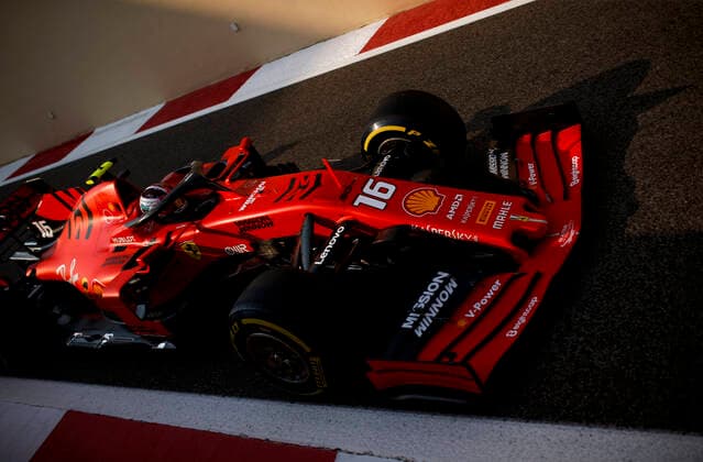 Motorsports: FIA Formula One World Championship, WM, Weltmeisterschaft 2019, Grand Prix of Abu Dhabi, 16 Charles Leclerc (MCO, Scuderia Ferrari Mission Winnow), Abu Dhabi United Arab Emirates